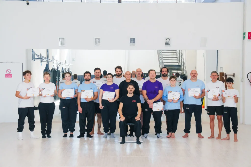 foto di gruppo wing chun evolution massa